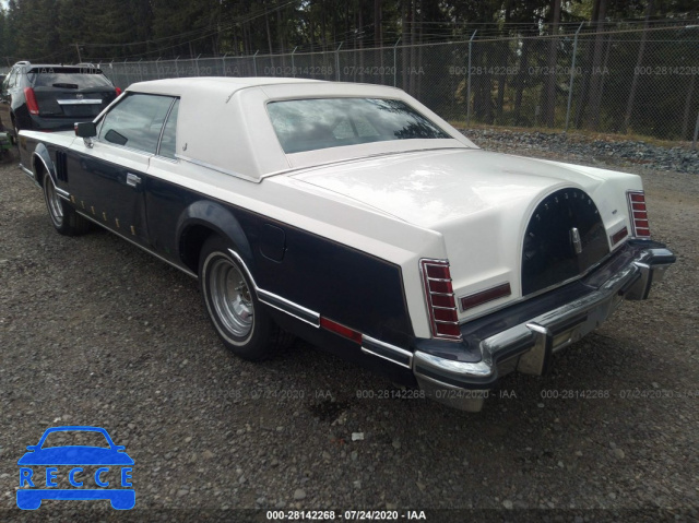 1979 LINCOLN CONTINENTAL 9Y89S687645 image 2