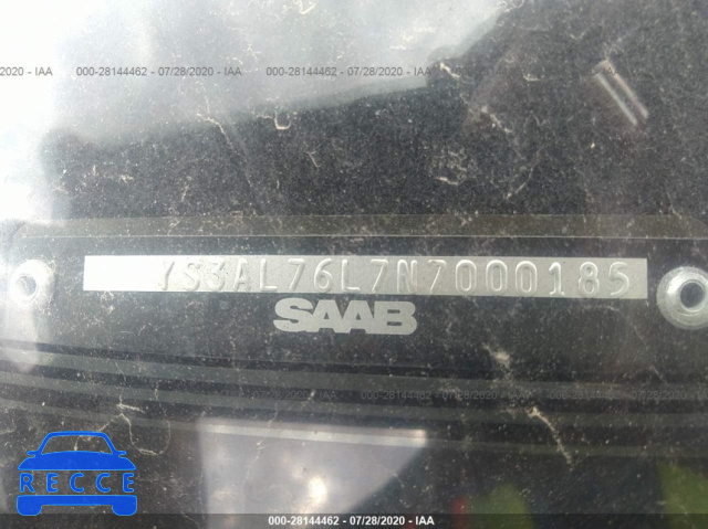 1992 SAAB 900 YS3AL76L7N7000185 image 8