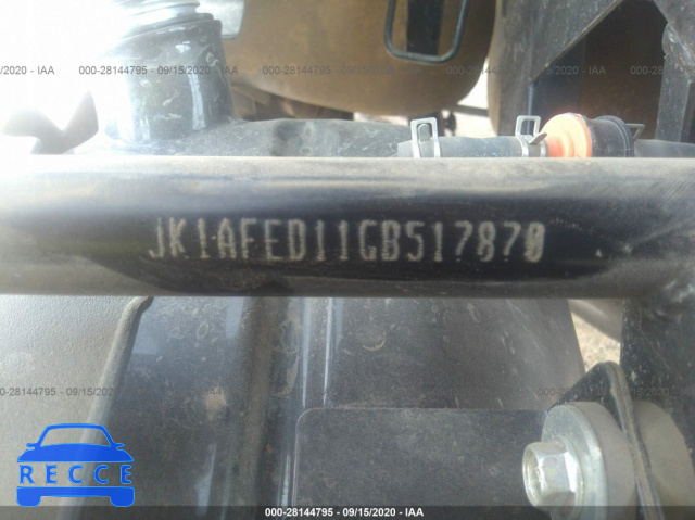 2016 KAWASAKI KAF400 D JK1AFED11GB517870 image 9