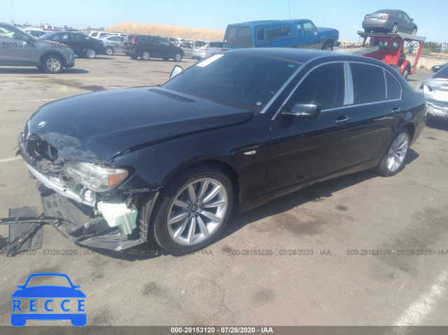 2008 BMW 7 SERIES 750LI WBAHN83568DT83437 image 1