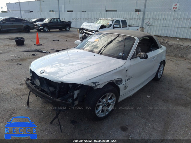 2008 BMW 1 SERIES 128I WBAUL73528VE89573 image 1