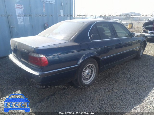 1998 BMW 7 SERIES 740IA WBAGF8326WDL52703 Bild 3