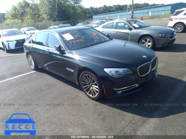 2013 BMW 7 SERIES 750LI XDRIVE WBAYF8C53DD141504 image 0