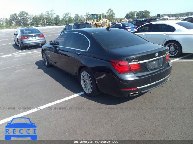 2013 BMW 7 SERIES 750LI XDRIVE WBAYF8C53DD141504 image 2