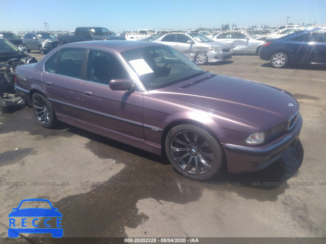 1998 BMW 7 SERIES 740IA WBAGF832XWDL54907 Bild 0