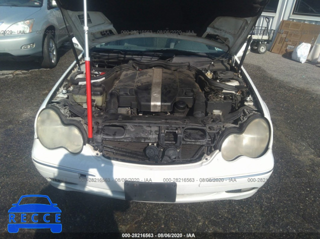 2001 MERCEDES-BENZ C-CLASS WDBRF64J91F033491 image 9