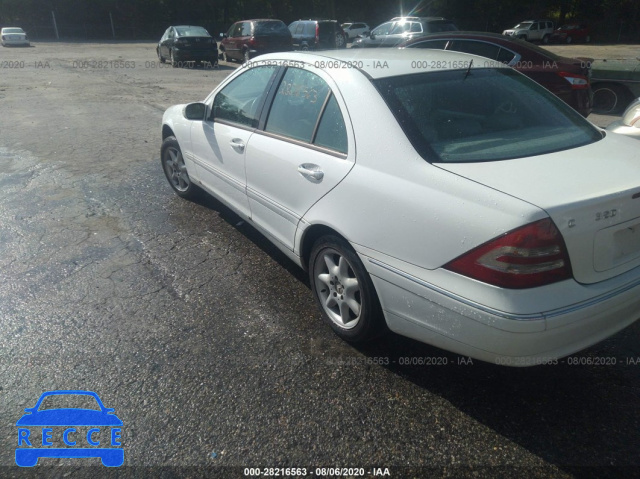 2001 MERCEDES-BENZ C-CLASS WDBRF64J91F033491 image 2