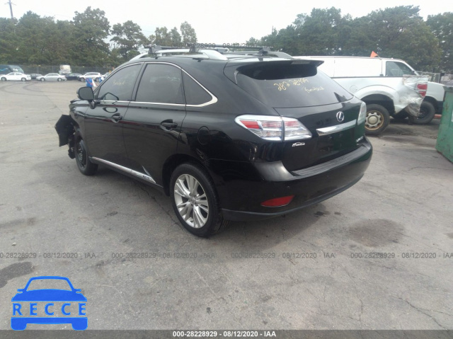 2012 LEXUS RX 450H JTJBC1BA0C2426983 image 2