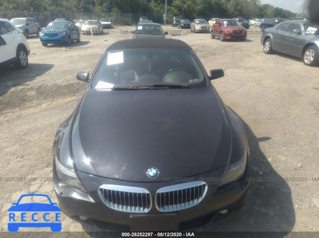 2006 BMW 6 SERIES 650CI WBAEK13426CN78853 зображення 5