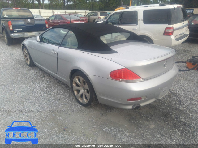 2006 BMW 6 SERIES 650CI WBAEK13466CN78077 image 2