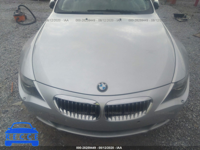 2006 BMW 6 SERIES 650CI WBAEK13466CN78077 зображення 5