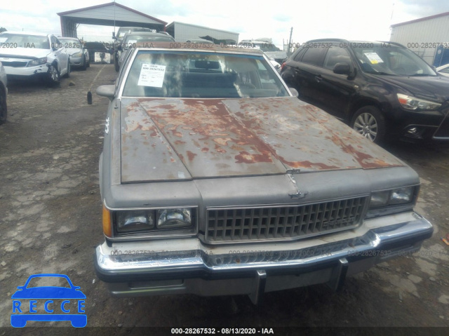 1986 CHEVROLET CAPRICE CLASSIC 1G1BN69H6GY179736 image 5