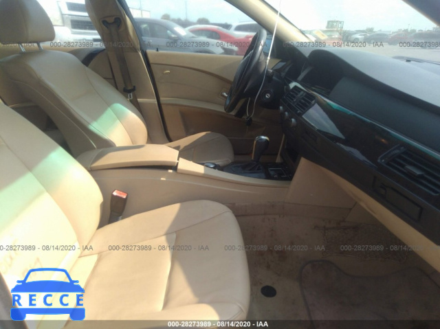 2005 BMW 5 SERIES 525I WBANA53595B864867 Bild 4