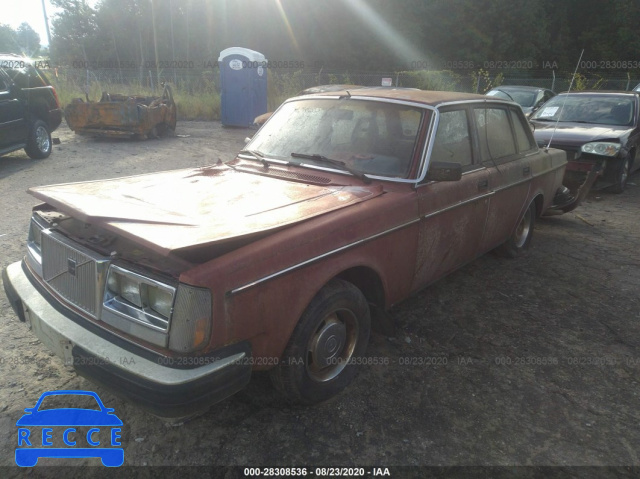 1985 VOLVO 244 DL/GL YV1AX8843F3096584 image 1