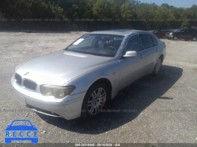 2004 BMW 7 SERIES 745LI WBAGN63484DS45299 image 1