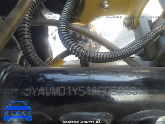 2001 YAMAHA XVS65 A JYAVM01Y51A005233 зображення 9