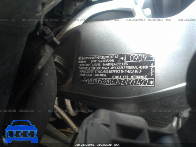 2010 BMW K1300 GT WB1053904AZV97427 image 9