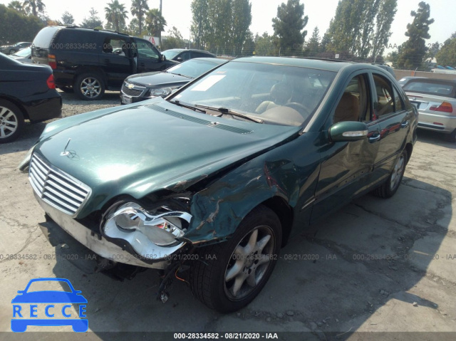 2001 MERCEDES-BENZ C-CLASS WDBRF61JX1F033312 image 1
