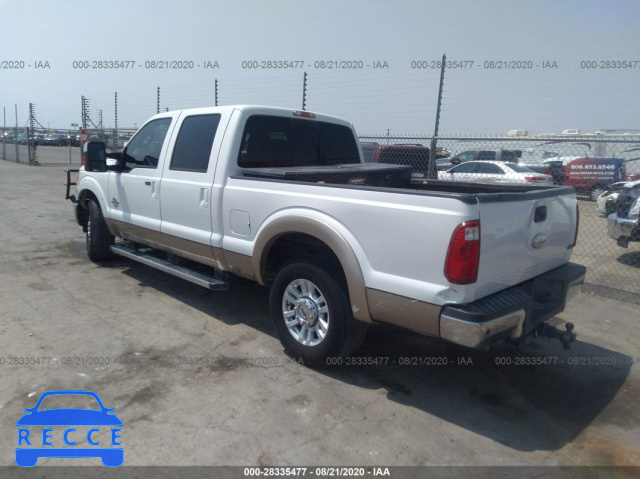 2011 FORD SUPER DUTY F-350 SRW XL/XLT/LARIAT/KING RANCH 1FT8W3AT8BEC35425 image 2