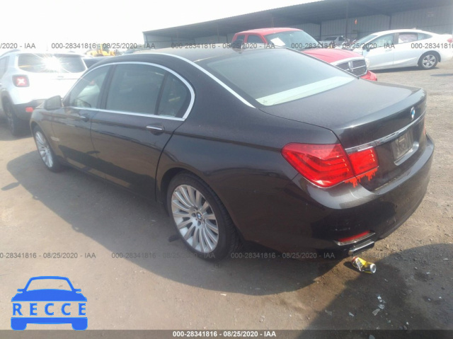 2009 BMW 7 SERIES 750LI WBAKB83539CY57303 image 2