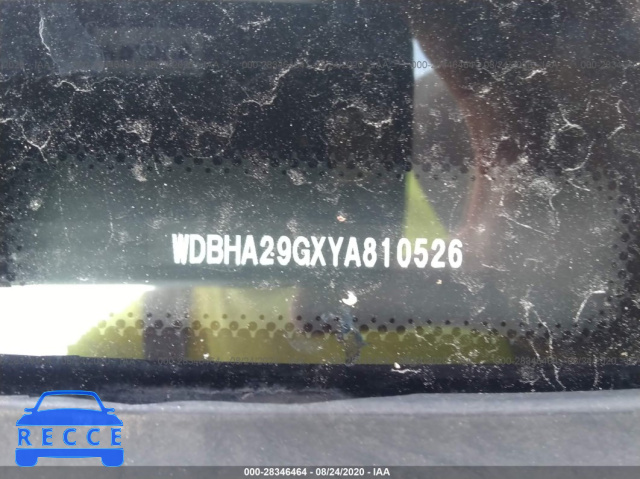 2000 MERCEDES-BENZ C-CLASS WDBHA29GXYA810526 image 8