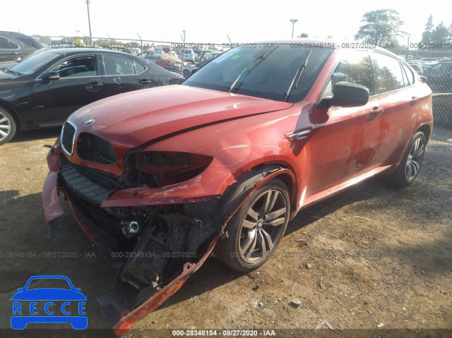 2011 BMW X6 M 5YMGZ0C53BLK14193 image 1