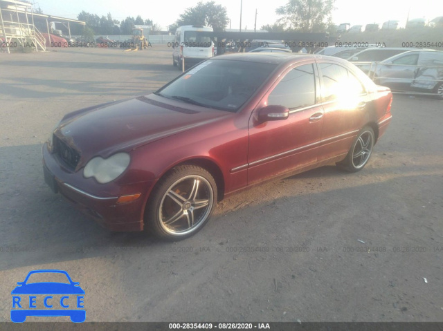2001 MERCEDES-BENZ C-CLASS WDBRF61J51F017518 image 1