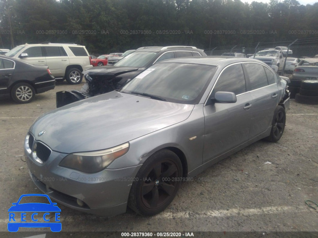 2005 BMW 5 SERIES 525I WBANA53525B860188 Bild 1
