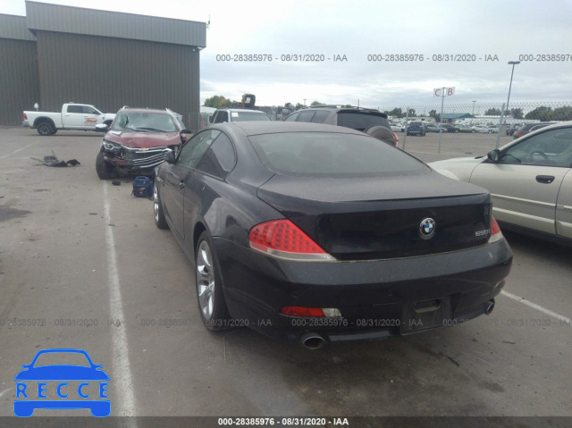 2006 BMW 6 SERIES 650CI WBAEH13416CR46213 зображення 2