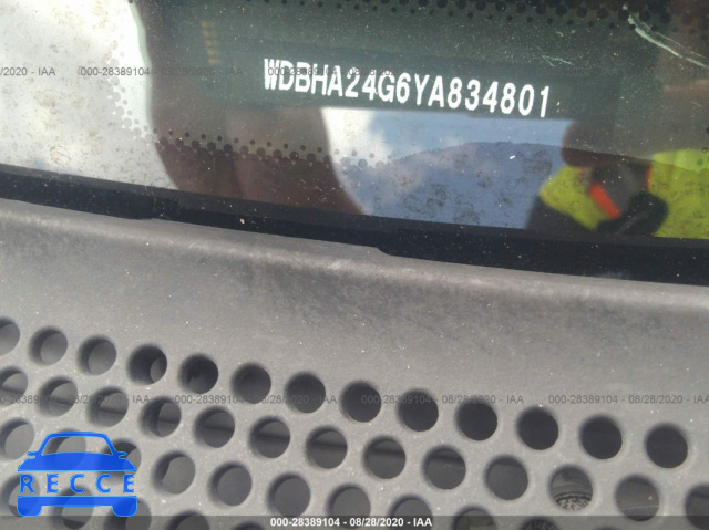 2000 MERCEDES-BENZ C-CLASS KOMPRESSOR WDBHA24G6YA834801 image 8