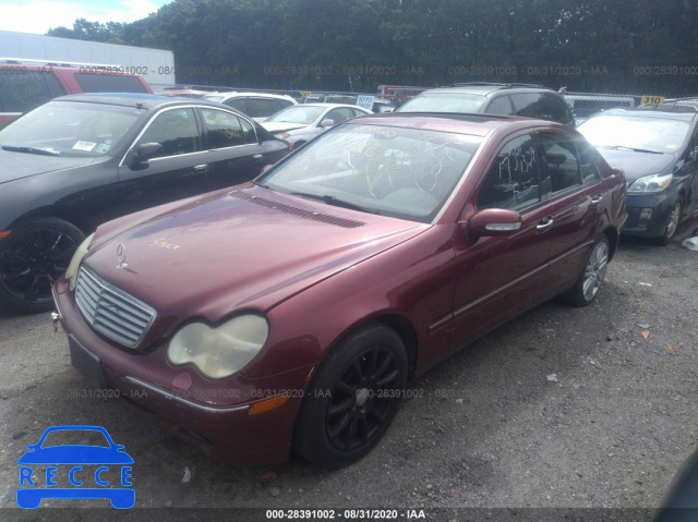 2001 MERCEDES-BENZ C-CLASS WDBRF61J11F017077 зображення 1