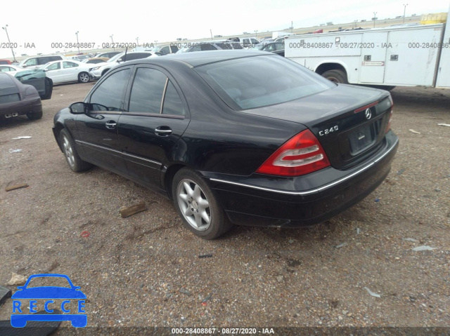 2001 MERCEDES-BENZ C-CLASS WDBRF61J21F069561 image 2