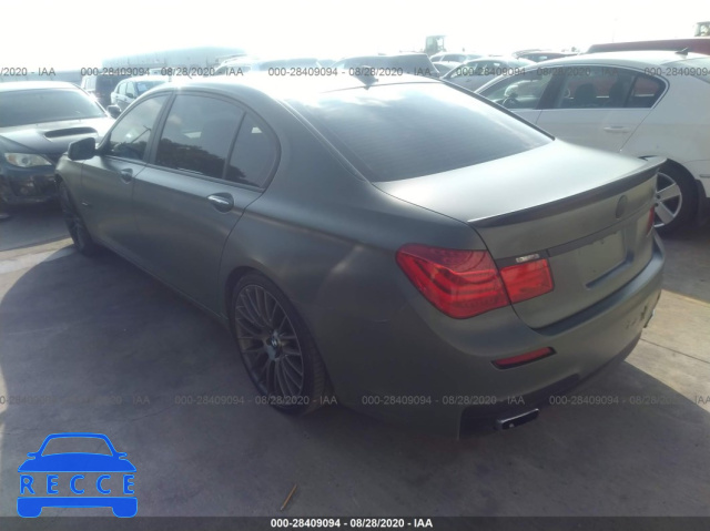 2012 BMW 7 SERIES 740LI WBAKB4C56CC576810 image 2