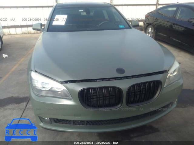 2012 BMW 7 SERIES 740LI WBAKB4C56CC576810 зображення 5