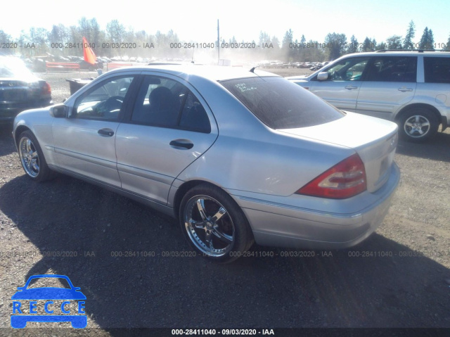 2001 MERCEDES-BENZ C-CLASS WDBRF61J61F034103 image 2