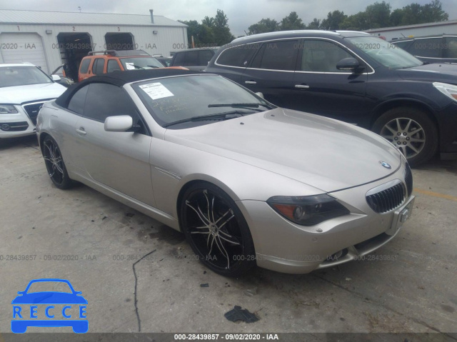 2006 BMW 6 SERIES 650CI WBAEK134X6CN77241 зображення 0