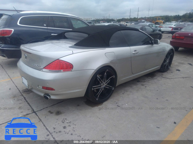 2006 BMW 6 SERIES 650CI WBAEK134X6CN77241 image 3