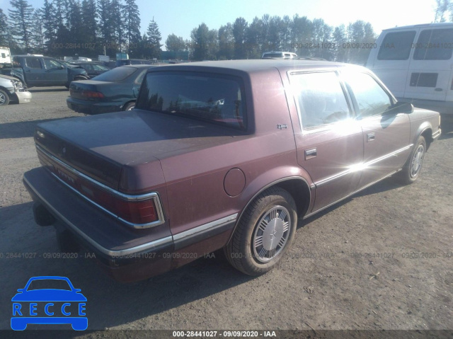 1990 DODGE DYNASTY 1B3XC46R0LD863270 зображення 3