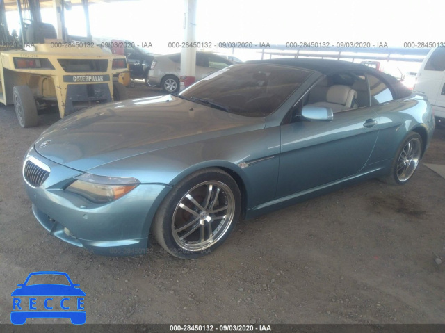 2005 BMW 6 SERIES 645CI WBAEK73455B323752 image 1