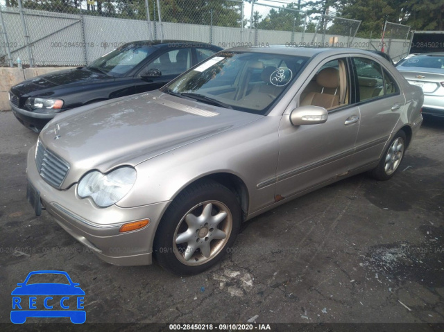 2001 MERCEDES-BENZ C-CLASS WDBRF61J31F118315 зображення 1
