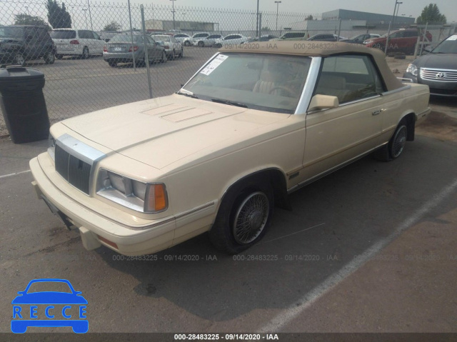 1986 CHRYSLER LEBARON 1C3BC55E6GG229855 image 1