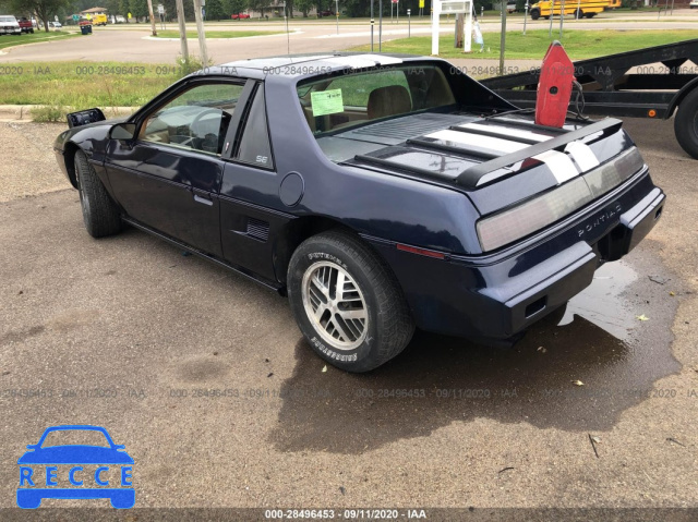 1984 PONTIAC FIERO SE 1G2AF37RXEP305517 image 2