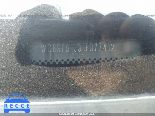 2001 MERCEDES-BENZ C-CLASS WDBRF61J31F077412 image 8