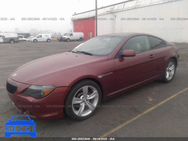 2004 BMW 6 SERIES 645CI WBAEH73464B189637 зображення 1