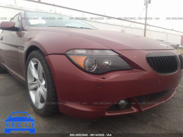 2004 BMW 6 SERIES 645CI WBAEH73464B189637 зображення 5