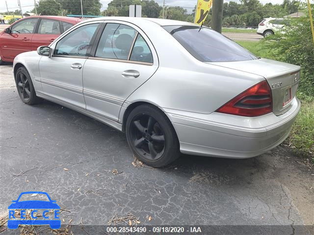 2001 MERCEDES-BENZ C-CLASS WDBRF64J61F040043 image 2