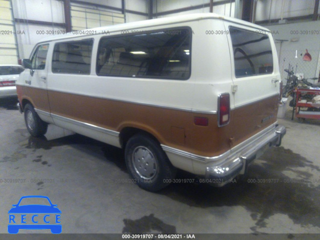 1987 DODGE RAM WAGON B250 2B4HB21T9HK240978 image 2