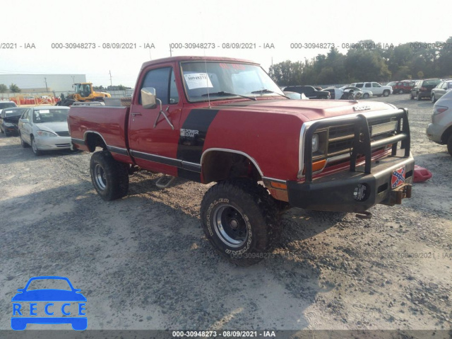 1987 DODGE W-SERIES W150 1B7HW14T1HS478097 image 0