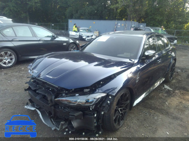 2021 BMW M3 COMPETITION WBS33AY05MFK83196 image 1