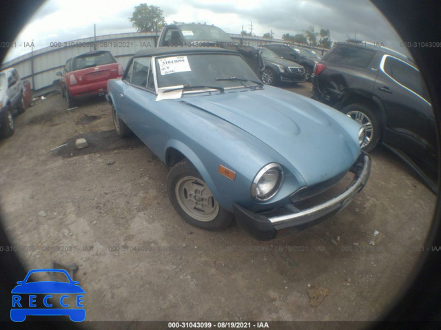 1981 FIAT 124 SPIDER ZFAAS00B1B8186160 зображення 0